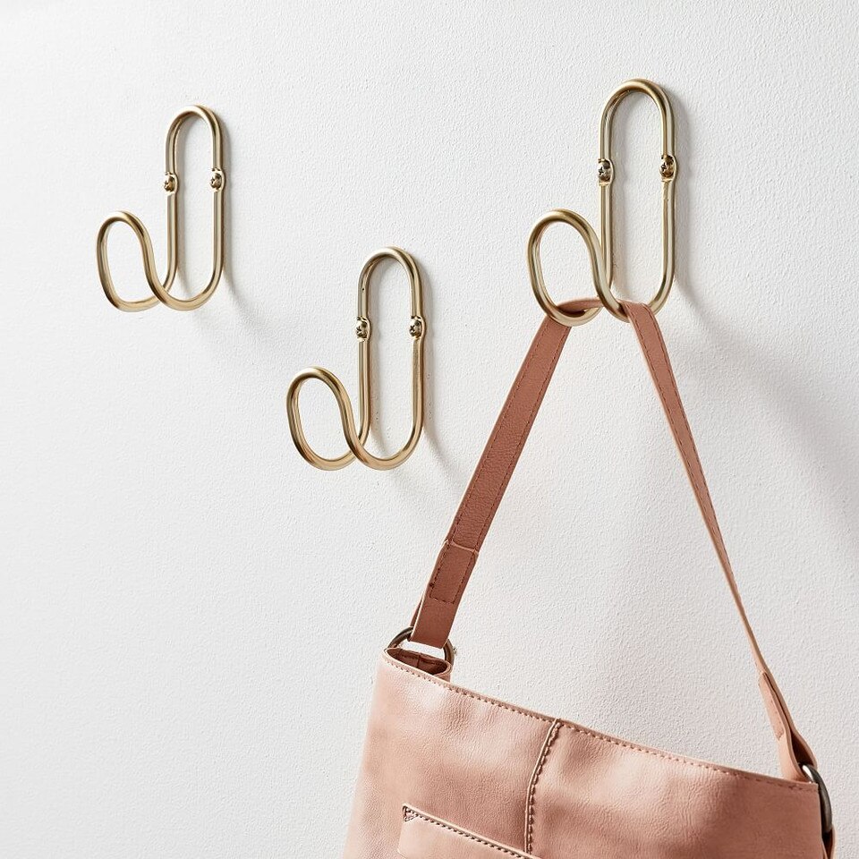 Loop Wall Hooks (Set of 3) West Elm Australia